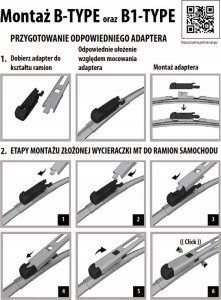 Oximo Wycieraczka multitype 750 mm 7