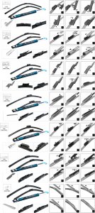 Oximo Wycieraczka multitype 700 mm 18