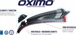 Oximo Wycieraczka multitype 700 mm 22