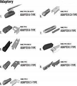 Oximo Wycieraczka multitype 700 mm 27