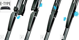 Oximo Wycieraczki dedykowane Audi A8 Bentley Continental 10