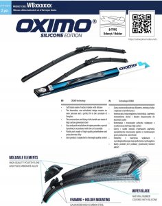 Oximo Wycieraczki dedykowane BMW E60 E61 E63 E64 12