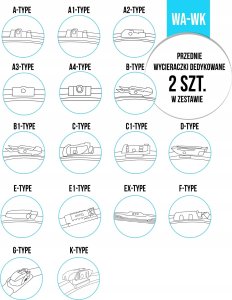 Oximo Wycieraczki dedykowane BMW E60 E61 E63 E64 13