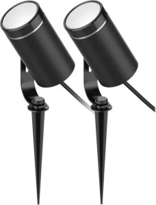 Deltaco Sodo šviestuvas SMART HOME 2 žibintai, 8W vienam žibintui, RGB + 2700K / SH-GLK01 2