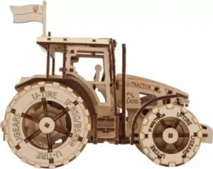 UGEARS TRAKTOR ZWYCIĘŻY MODELS DREWNIANE PUZZLE 3D 4