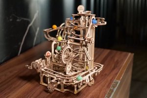 UGEARS MARBLE UGEARS MODELS MECHANICZNY PUZZLE DREWNIANE 5
