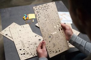 UGEARS MARBLE UGEARS MODELS MECHANICZNY PUZZLE DREWNIANE 6