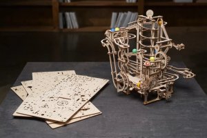 UGEARS MARBLE UGEARS MODELS MECHANICZNY PUZZLE DREWNIANE 8