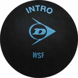 Dunlop Skvošo kamuoliukas Intro 12-box, 1mėlyn.taš 2
