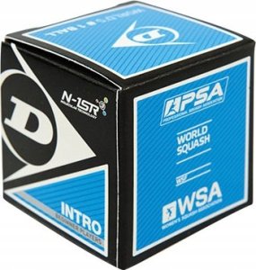 Dunlop Skvošo kamuoliukas Intro 12-box, 1mėlyn.taš 7