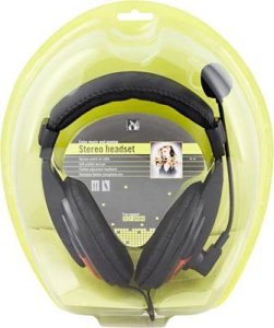 Słuchawki Deltaco Słuchawki DELTACO na uszach z mikrofonem czarne / HL-56 3