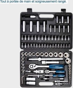 Zestaw narzędzi Scheppach Rankinių įrankių rinkinys TB94 lagaminas,1/4´´-1/2´´, 94 vnt., Scheppach 3