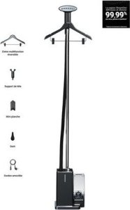 SteamOne Parownica do ubrań czarna GEORGE EUES200B 17