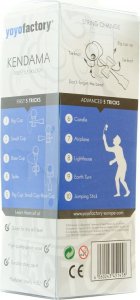 YOYO FACTORY Kendama žaislas, medinis/mėlynas 4