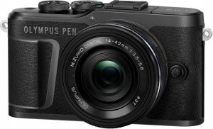 Lustrzanka Olympus Olympus PEN E-PL10 + ED 14-42mm EZ PANCAKE (Black) 2