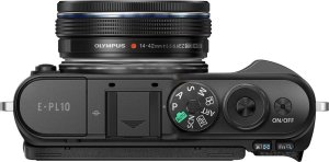 Lustrzanka Olympus Olympus PEN E-PL10 + ED 14-42mm EZ PANCAKE (Black) 4