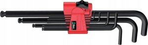 Wera Šešiakampių raktų komplektas WERA Hex-Plus, 1,5-10 mm, HEX tipo, suapvalintu galu, BlackLaser, 9 vnt. 3