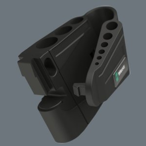 Wera Šešiakampių raktų komplektas WERA Hex-Plus, 1,5-10 mm, HEX tipo, suapvalintu galu, BlackLaser, 9 vnt. 6
