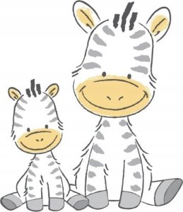 Maltex Maltex baby, paminkštinta klozeto sėdynė, Zebra , pilka / balta gumytė, 6181_90 2