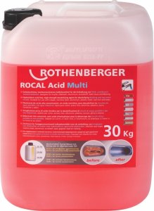 Rothenberger ROCAL ACID Multi nukalkinimo koncentratas 30kg, Rothenberger 1