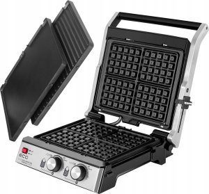 Grill elektryczny ECG ECG KG 2033 Duo Grilis & Waffle, 2000W, 4 working positions, 2 independent thermostats 8