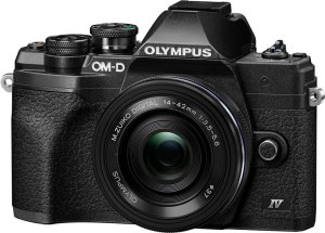 Aparat Olympus OM-D E-M10 Mark IV Czarny + 14-42mm f/3.5-5.6 + 40-150mm f/4-5.6 (V207134BE000) 2