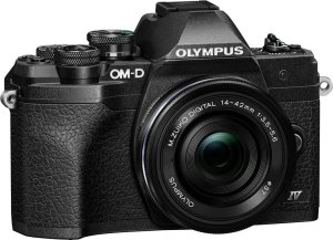 Aparat Olympus OM-D E-M10 Mark IV Czarny + 14-42mm f/3.5-5.6 + 40-150mm f/4-5.6 (V207134BE000) 8