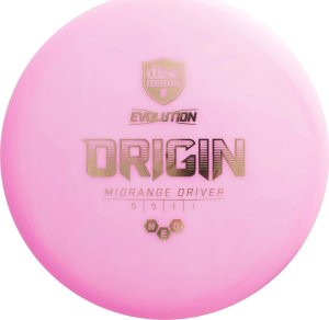 Pink Diskgolfo diskas Midrange Driver NEO ORIGIN Evolution Pink 1