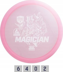 Discmania Pink Diskgolfo diskas Fairway Driver MAGICIAN Active Premium Rožinė 1