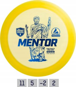 Discmania Diskgolfo diskas Distance Driver MENTOR Active Premium Geltona 1