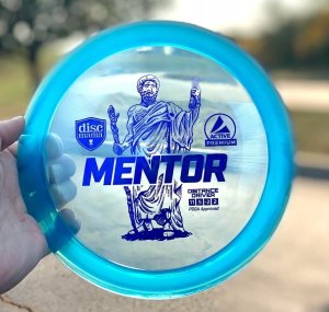 Discmania Diskgolfo dysk Distance Driver MENTOR Active Premium żółty 4