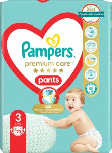 Pampers Pieluchomajtki Premium Care Pants 3, 6-11 kg, 140 szt. 3