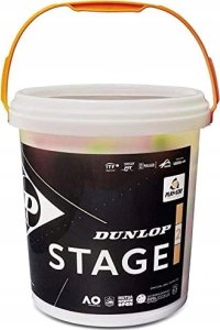 Dunlop Teniso kamuoliukai Dunlop STAGE 2 Oranžinis 60-bucket ITF 1