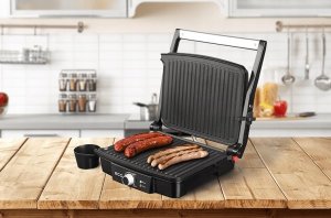 Grill elektryczny ECG Grilis ECG KG100 Contact 2000W 8