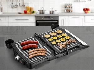 Grill elektryczny ECG Grilis ECG KG100 Contact 2000W 9