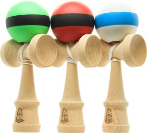 Kendama zabawka drewniana/czerwona 15