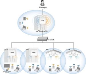 Access Point TP-Link Prieigos taškas|TP-LINK|Omada|300 Mbps|IEEE 802.11b|IEEE 802.11g|IEEE 802.11n|1xRJ45|Antenų skaičius 2|EAP110 12