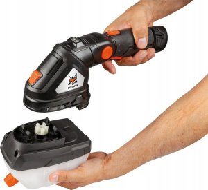 Grizzly Akumuliatorinės žolės/gyvatvorių žirklės 10,8V Deltafox DG-CGC 1080 3in1 komplektas 7