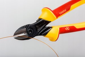 Bahco 1000V Szczypce do cięcia bocznego 180mm do bardzo twardego drutu 8