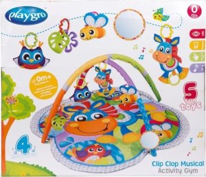 Nascita PLAYGRO muzikinis žaidimų kilimėlis Clip Clop Activity Gym, 0186991 3
