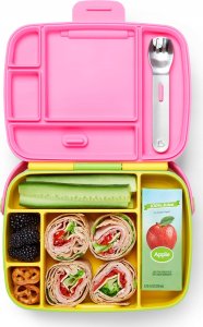 Munchkin Munchkin priešpiečių dėžutė su skyriais Bento Box, geltona 3
