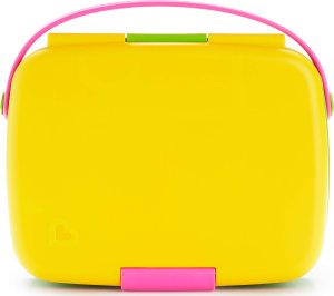 Munchkin Munchkin priešpiečių dėžutė su skyriais Bento Box, geltona 6