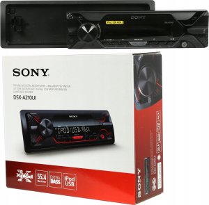Radio samochodowe Sony 4 x 55 W Odbiornik mediów z USB 3