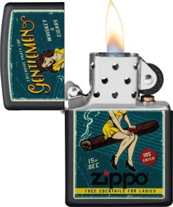 Zippo Zapalniczka benzynowa Cigar Girl design 3