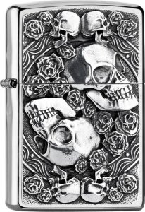 Zippo Zapalniczka Zippo Skull and Roses 1