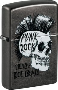 Zippo Zapalniczka Zippo Grey Punk Rock 1