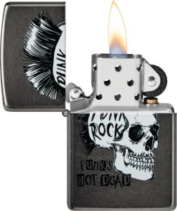 Zippo Zapalniczka Zippo Grey Punk Rock 3