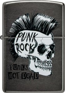 Zippo Zapalniczka Zippo Grey Punk Rock 4