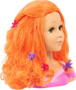 Bayer Głowa do czesania stylizacji Charlene Super Model + kosmetyki 90088BO 3