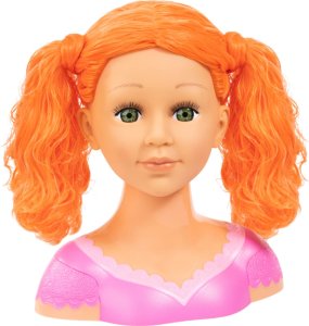 Bayer Głowa do czesania stylizacji Charlene Super Model + kosmetyki 90088BO 4